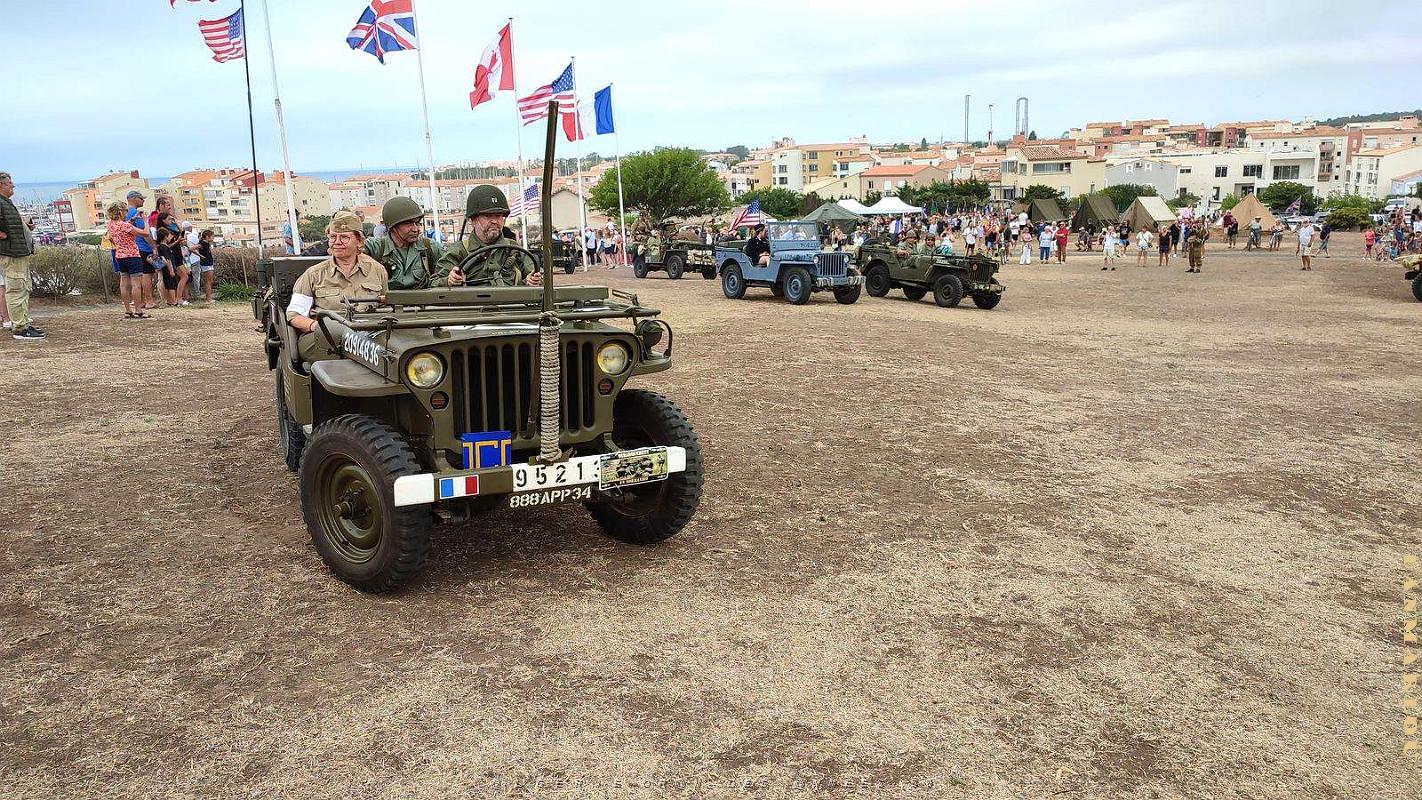 2 Cap Agde - 15 Aout 2023 -  Commemoration Debarquement de Provence  (26).jpg
